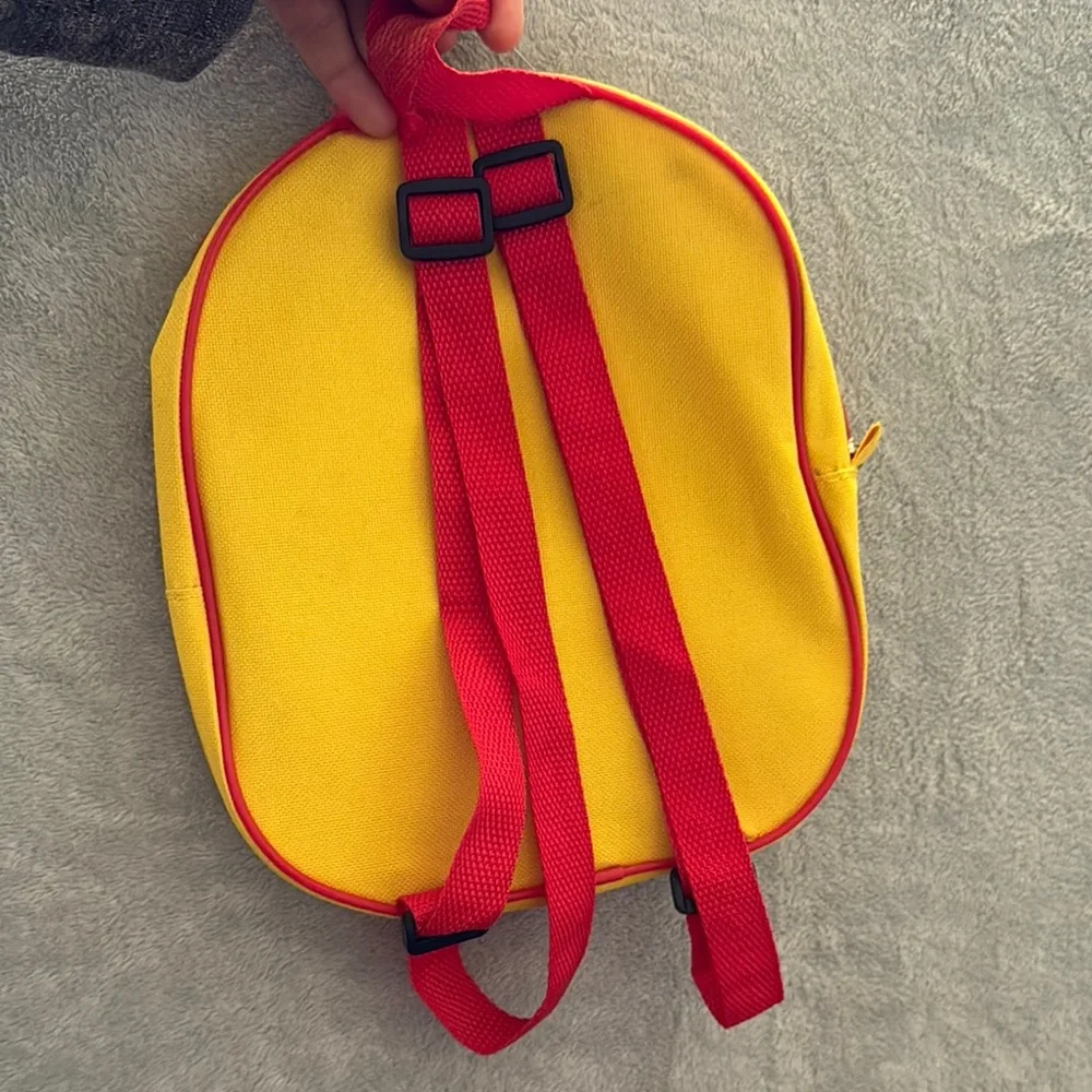 Harry Potter Gryffindor Kids Mini Backpack – Clear Front School Bag Red Yellow